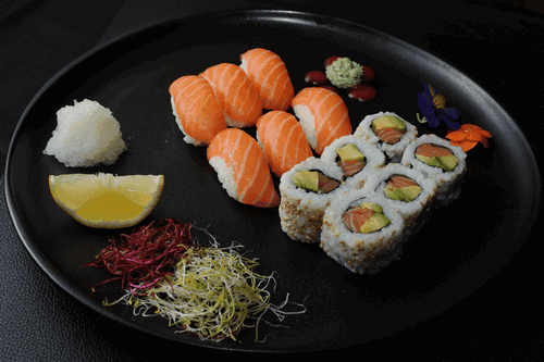 M5. Menu Saumon (12 pièces)