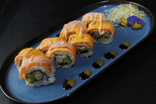 S34. Dragon Saumon Fromage (8 pièces)