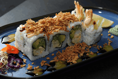 S58. Crunch tempura Roll (8 pièces)